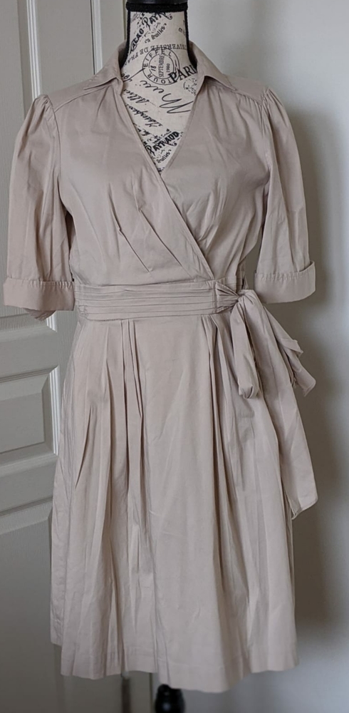 Wrap Shirt Dress